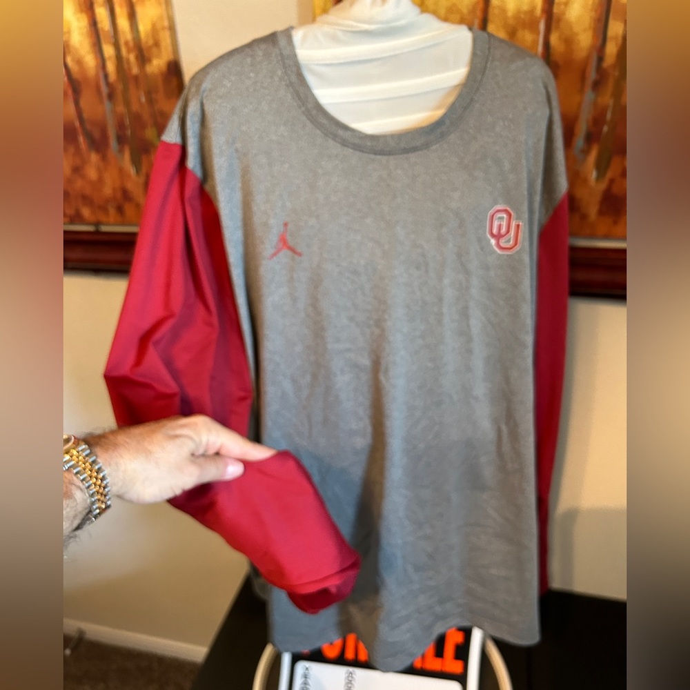 Ohio university, OU university long sleeve air, Jordan shirt - Picture 4 of 14